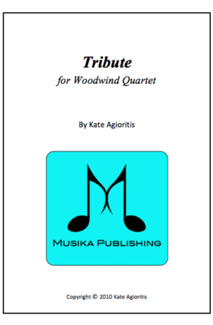 Tribute – Woodwind Quartet