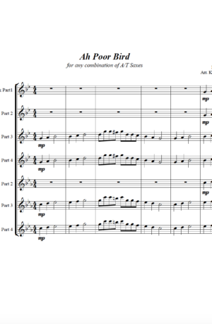 Ah Poor Bird – A/T Saxophone Quartet