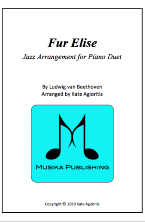 Fur Elise – Jazz Arrangement for Piano Duet