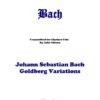 Bach Goldberg Variations set for 3 clarinets
