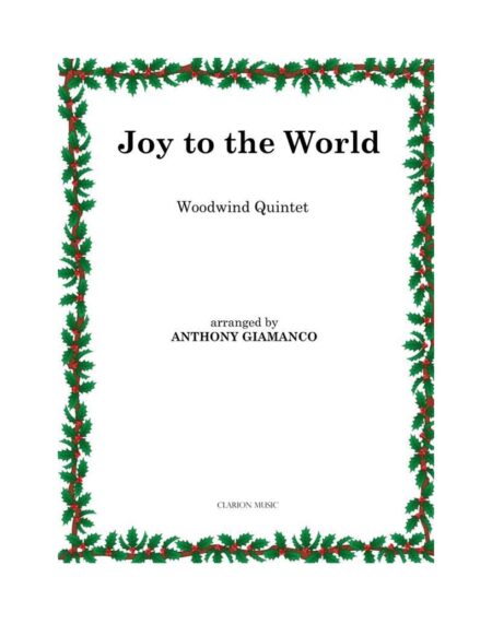 JOY TO THE WORLD wind quintet
