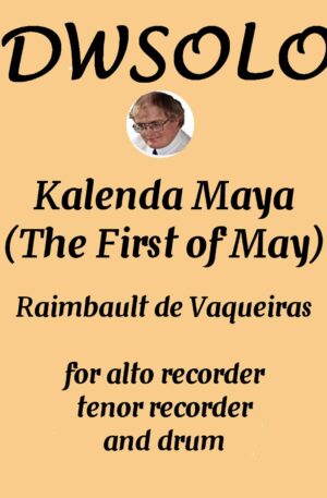 Kalenda Maya for alto recorder, tenor recorder and drum