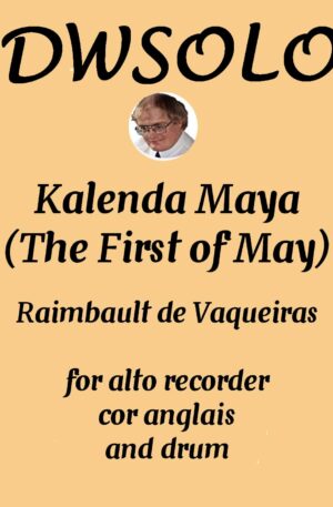 Kalenda Maya for alto recorder, cor anglais and drum