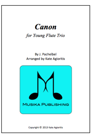 Pachelbel’s Canon for Young Players – Flute Trio
