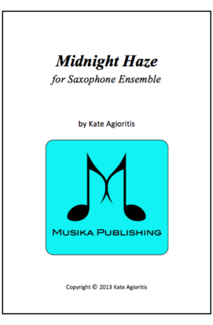 Midnight Haze – Saxophone Ensemble