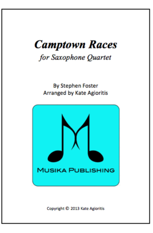 Camptown Races – for Saxophone Quartet