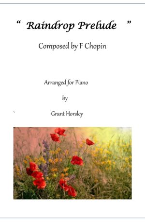 Raindrop Prelude- F. Chopin. Simplified version – Intermediate