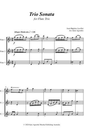Trio Sonata – Flute Trio