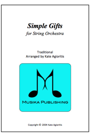 Simple Gifts – String Orchestra