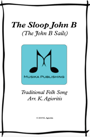 The Sloop John B – Clarinet Quartet