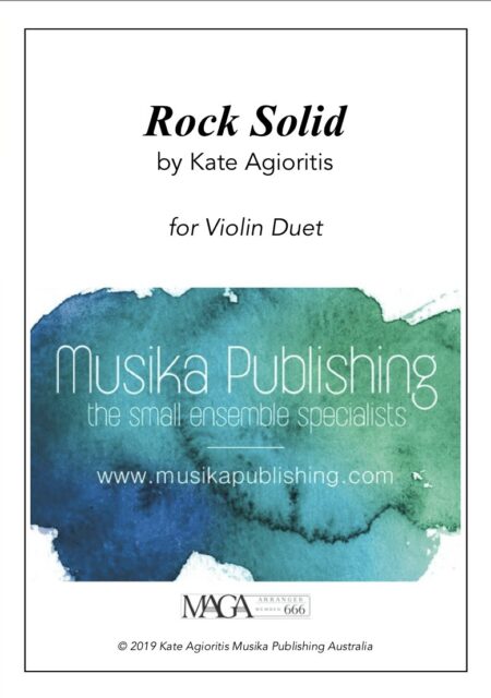 Rock Solid - Duet for 2 Violins