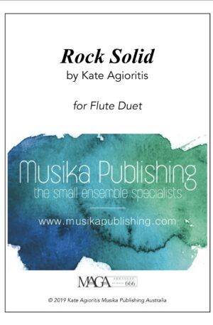 Rock Solid for Flute Duet