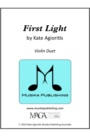 First Light – Violin Duet