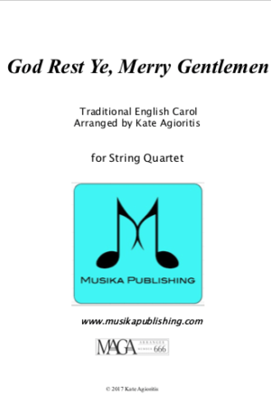 God Rest Ye Merry Gentlemen – String Quartet