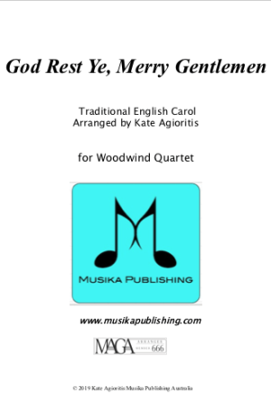 God Rest Ye Merry Gentlemen – Woodwind Quartet