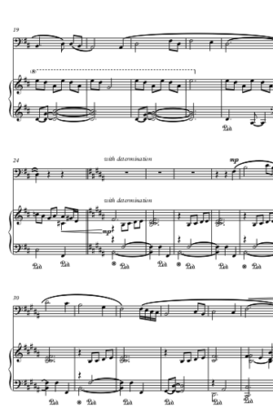 Amazing Grace – Trombone and Piano