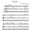 Stille Nacht - Trio for Violin, Flute and Cello - Image 2