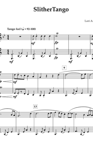 SlitherTango – duet for Flute and Clarinet