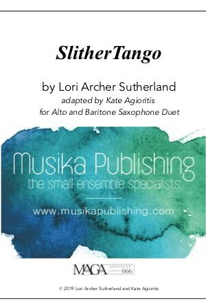 SlitherTango – duet for Alto and Baritone Saxophones