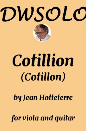 Cotillion (Cotillon) for viola and guitar