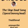 cover skye boat song flute trio