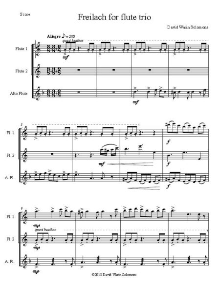 freilach flutes first page