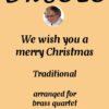 cover merry xmas brass quartet