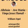 cover alleluia virga jesse wind quintet