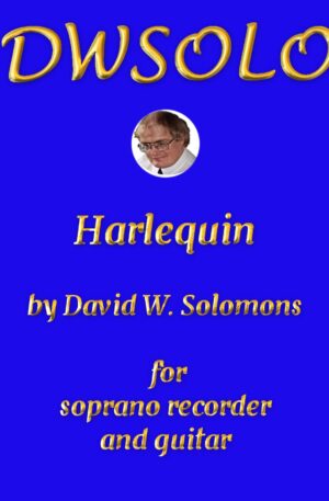 Harlequin for soprano recorder and guitar