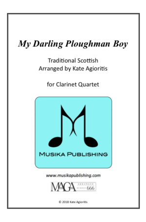 My Darling Ploughman Boy – Clarinet Quartet