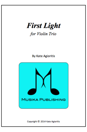 First Light – Violin Trio