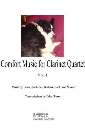 Comfort Music for Clarinet Quartet