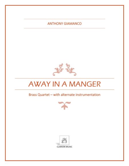 AWAY IN A MANGER -brass quartet
