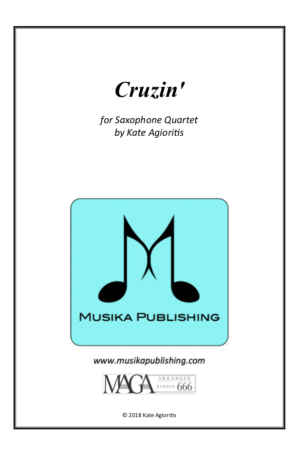 Cruzin’ – for Flexible Saxophone Quartet