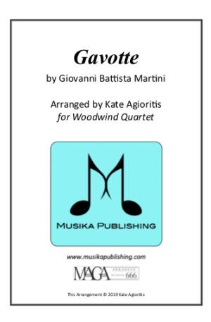 Gavotte – for Woodwind Quartet