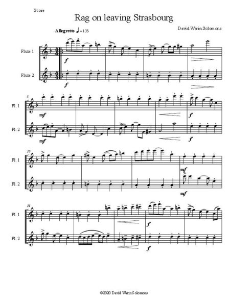 strasrag 2 flutes first page