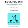 Carol of the Bells Brass Quartet