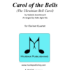 Carol of the Bells Clarinet Quartet