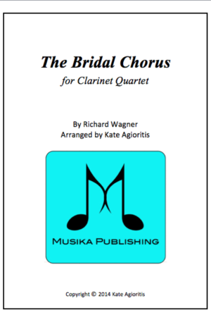 Bridal Chorus Clarinet Quartet