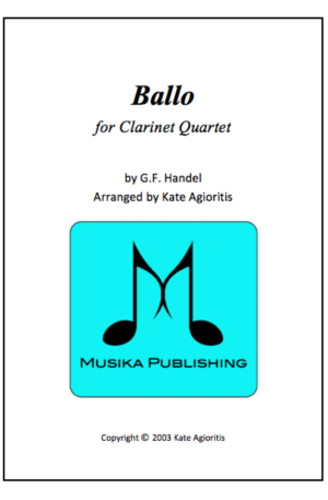 Ballo – Clarinet Quartet