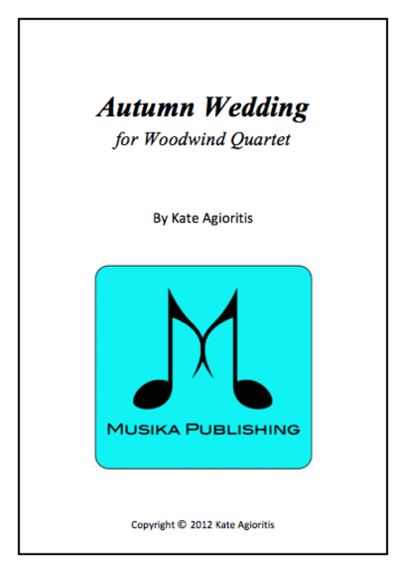 Autumn Wedding Woodwind Quartet