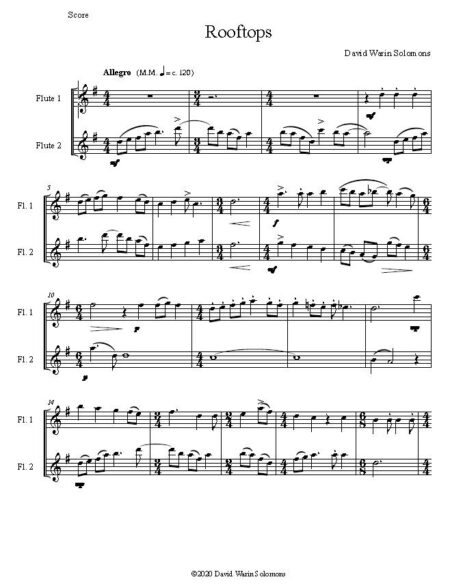 rooftops 2 flutes first page