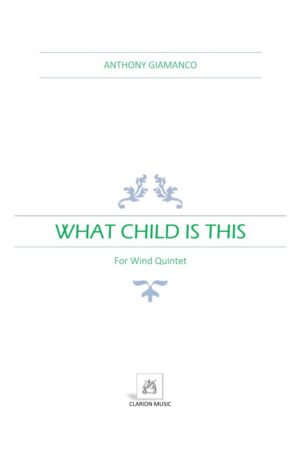 WHAT CHILD IS THIS -wind quintet