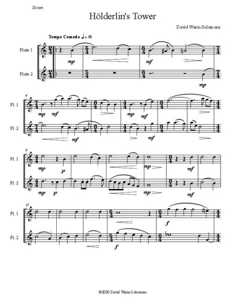 holderlin 2 flutes first page