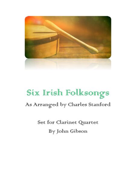 Six Irish Folksongs cl4 cover scaled
