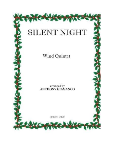 SILENT NIGHT wind quintet