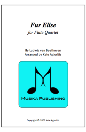 Fur Elise (Jazz Arrangement) – Flute Quartet