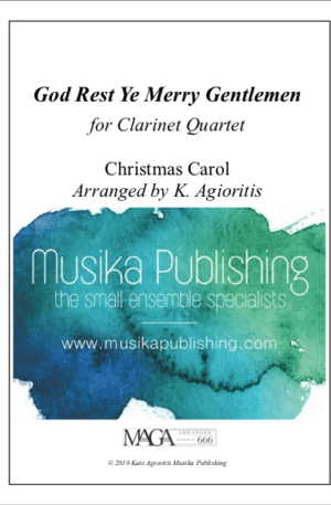 God Rest Ye Merry Gentlemen – Clarinet Quartet