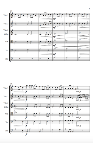 Fantasia on the Ukrainian Bell Carol – String Orchestra