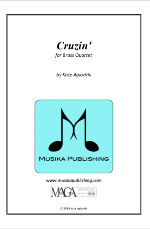 Cruzin’ – for Young Brass Quartet